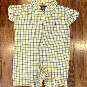 Ralph Lauren Baby Boy Oxford Shortall